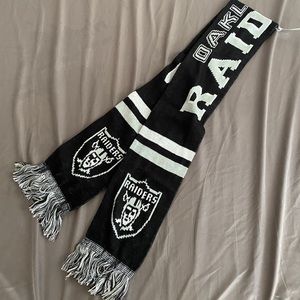 Mens Oakland Raiders Knit Scarf